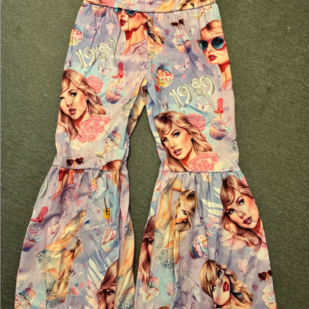 Stylish Kids Printed Flared Bottoms